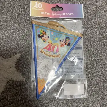 디즈니 40주년 기념 굿즈 플래그