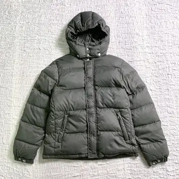 새상품급 MHL. 다운 자켓 후드 탈부착 가능 카키 2way