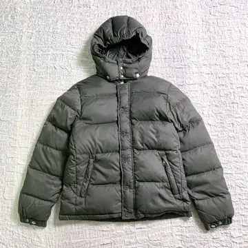 새상품급 MHL. 다운 자켓 후드 탈부착 가능 카키 2way