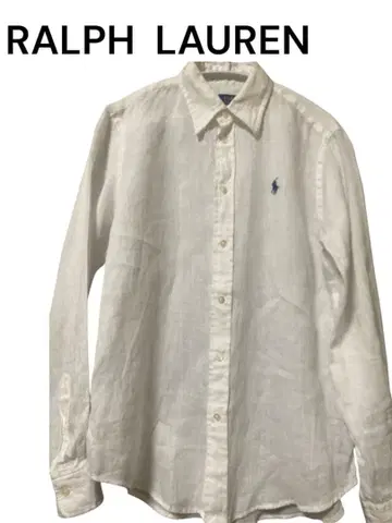 랄프 로렌 셔츠 린넨 XS