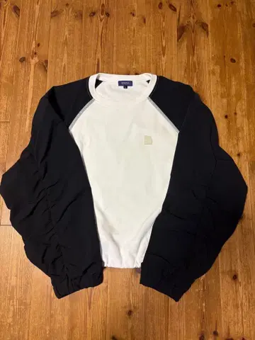 HARAPECO 쉬레드 플레어 탑 블랙