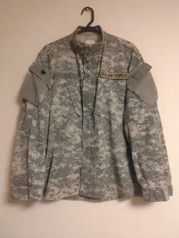 U.S. AIR FORCE 밀리터리 자켓 디지털 카모플라주 카모 패턴