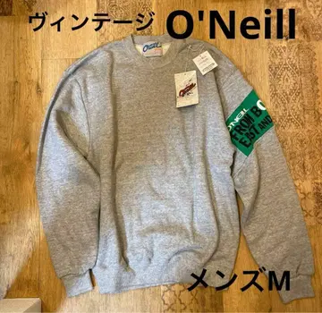 새상품 빈티지 데드스탁 O'Neill 그레이 맨투맨 M
