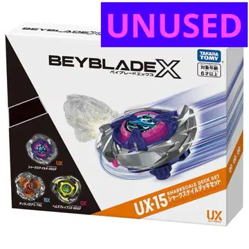새상품 미사용 베이블레이드X UX-15 샤크스케일 4-50UF