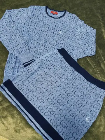 새상품급 주말 세일 캘러웨이 니트 셋업 [ M ]