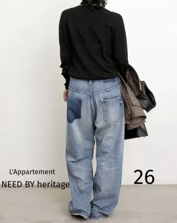 [니들바이 헤리티지] VINTAGE WORK WIDE DENIM