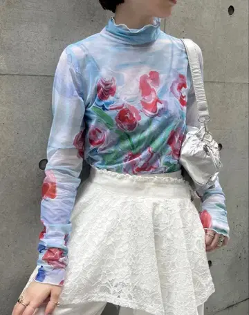 POPPY 시스루 상의