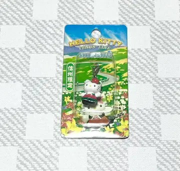 헬로키티 신슈 한정판 지퍼 마스코트 지역 한정 키티 VENUS LINE