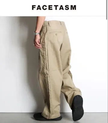 FACETASM x DICKIES 더블 네임 치노 하의
