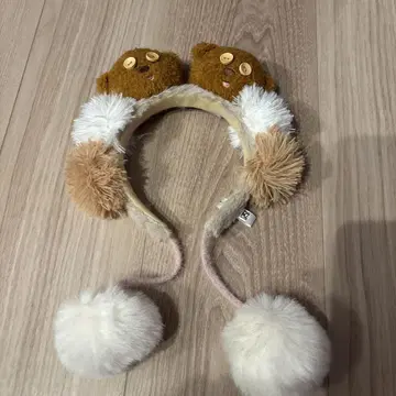 USJ 티모 머리띠 폼폼 달린