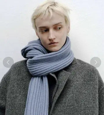 Todayful Rib Knit Muffler 아이스 블루