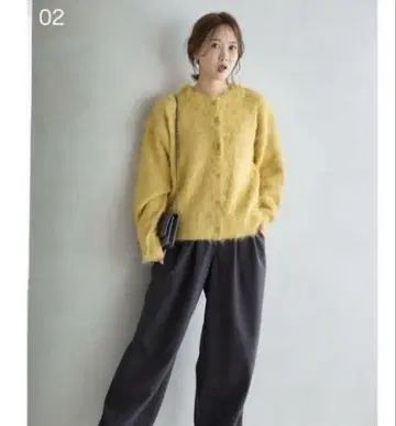 mysa closet 기모 니트 가디건
