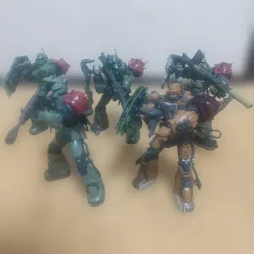 HG 자쿠 II (복수의 레퀴엠 ver) 5체 세트