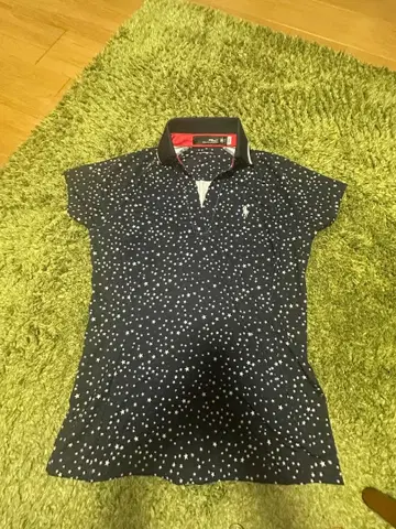 폴로 별 패턴 네이비 셔츠 여성용