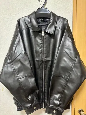 BEAMS LEATHER 빈티지 가죽 자켓