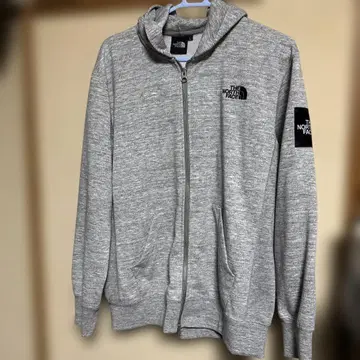 THE NORTH FACE 그레이 후드티