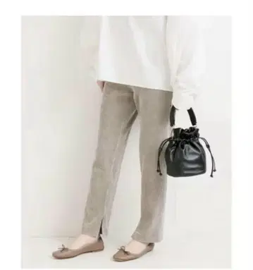 IENA 코듀로이 저리 팬츠