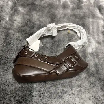 ZARA 스터드 장식 숄더백 y2k 브라운