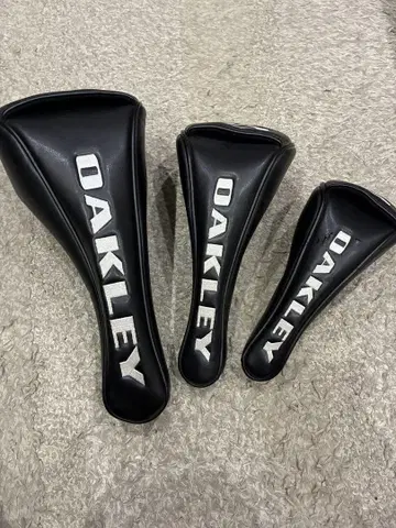 OAKLEY 골프헤드커버 3개 세트 블랙