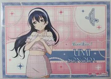 러브 라이브 오다이바 런치 매트 소노다 우미