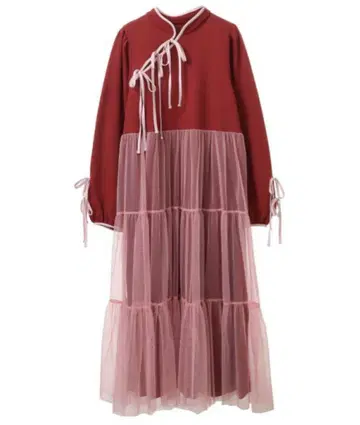 새상품 택 포함 캔디스트리퍼 RIBBON CHINA 원피스