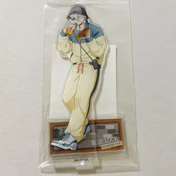 블루 록 구운 빵과 테이크아웃 드링크 아크릴 스탠드 나기 세이시로