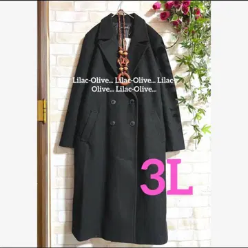 5143 새상품 3L*더블 버튼 성인 체스터 코트*롱 빅 사이즈