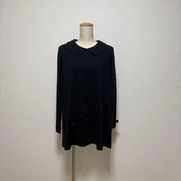 GALLERY VISCONTI 일본제 튤립 리본 튜닉 M