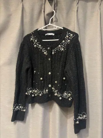ZARA 펄 가디건