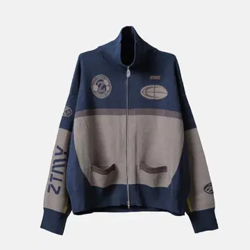 계속 한밤중이면 좋을 텐데 Full Zip Knit Jersey