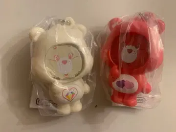 케어베어 사진 프레임 마스코트