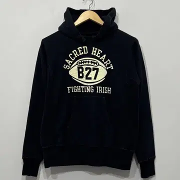 새상품급 화이츠빌 3단 플로키 프린트 후가공 맨투맨 후드티 M