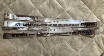 새상품급 NEWS 20th Anniversary 은색 테이프 풀 4도