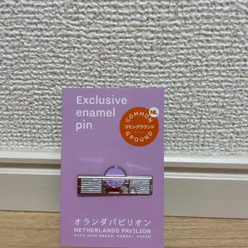 오사카 간사이 만박 오란관 파빌리온 핀 배지