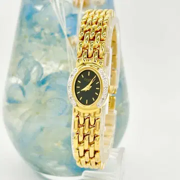 CARAVELLE by BULOVA 브로바 다이아 베젤 쿼츠 손목시계