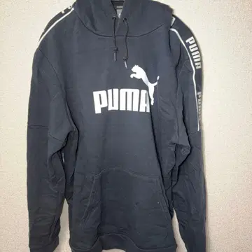 PUMA 네이비 후드티 XXL