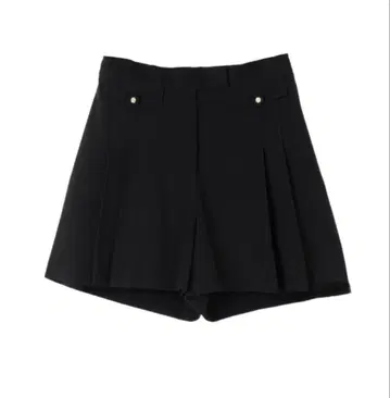 Herlipto Double Tuck Front Shorts black