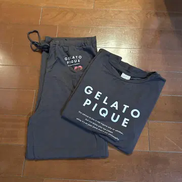 GELATO PIQUE 그레이 룸웨어 세트