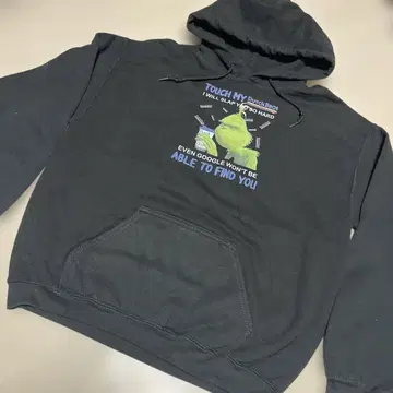 Used 00sDutchBros 더치브로스 커피 그린 블랙 후드티 M