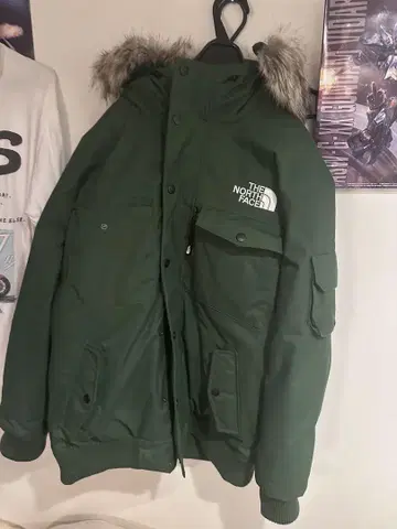 THE NORTH FACE 고담 자켓 그린 다운 자켓