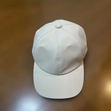 아이보리 야구 모자 조절 기능 무지