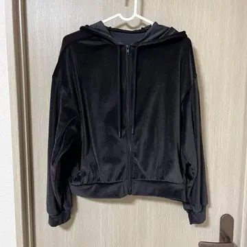 alo 후드티 프론트 지퍼 겨울 벨벳