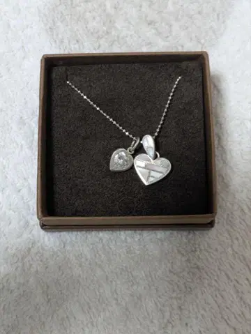 LEMON TREE 실버 925 하트형 목걸이