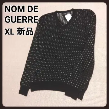 놈게데르 V넥 니트 XL 새상품 Nom de Guerre