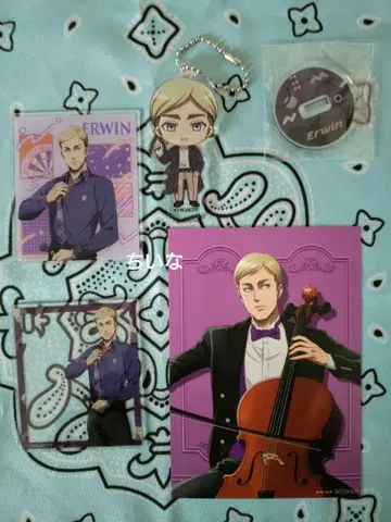 진격의 거인 레트로풍 패션 활동 엘빈 세트