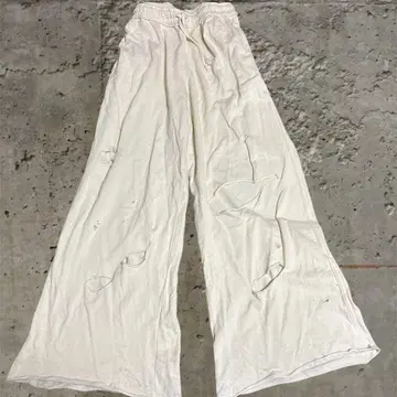 archive ZARA 와이드 스웻 팬츠 y2k