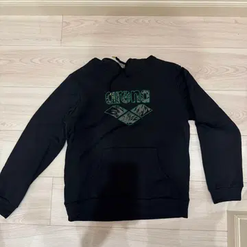 arena 플리스 안감 후드티 M 블랙