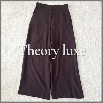 [새상품급] theory luxe 띠어리 럭스 와이드 팬츠 한정품