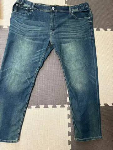 다크 블루 슬림핏 데님