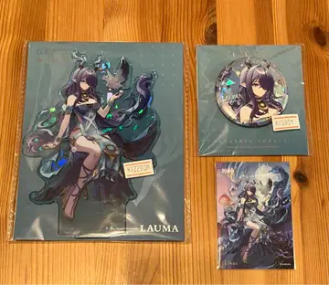 원신 라우마 아크릴 스탠드 캔뱃지 애니메이트 특전